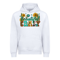 White beautiful crazy Urban Hoodie - texasbilliewilder