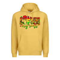 Antique Gold love my roots juneteenth Premium Hoodie - texasbilliewilder