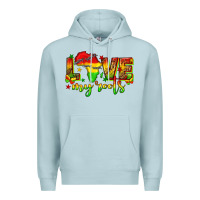 Blue Mist love my roots juneteenth Premium Hoodie - texasbilliewilder