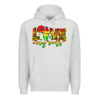 Dove Grey love my roots juneteenth Premium Hoodie - texasbilliewilder