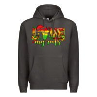 Smoke love my roots juneteenth Premium Hoodie - texasbilliewilder