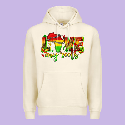Love My Roots Juneteenth Premium Hoodie Designed By Texasbilliewilder