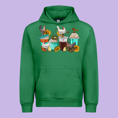 Urban Hoodie chicken coffee cups