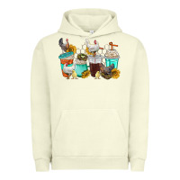 Pigment Pistachio chicken coffee cups Urban Hoodie - texasbilliewilder