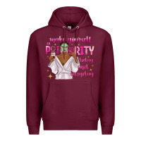 Burgundy make yourself a priority today and everyday Premium Hoodie - texasbilliewilder