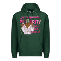 Sports Green make yourself a priority today and everyday Premium Hoodie - texasbilliewilder