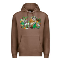 Chestnut koala coffee cups Premium Hoodie - Zillion Design Studio