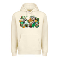 Sandshell koala coffee cups Premium Hoodie - Zillion Design Studio