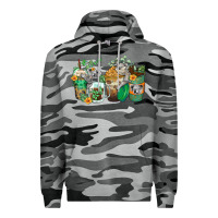 Slate Camo koala coffee cups Premium Hoodie - Zillion Design Studio
