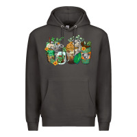 Smoke koala coffee cups Premium Hoodie - Zillion Design Studio