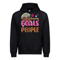 Black chasing goals not people Urban Hoodie - texasbilliewilder
