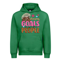 Emerald chasing goals not people Urban Hoodie - texasbilliewilder
