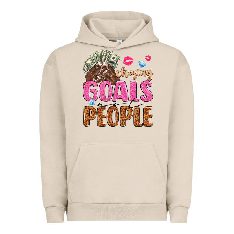 Chasing Goals Not People Urban Hoodie by texasbilliewilder | Teevron
