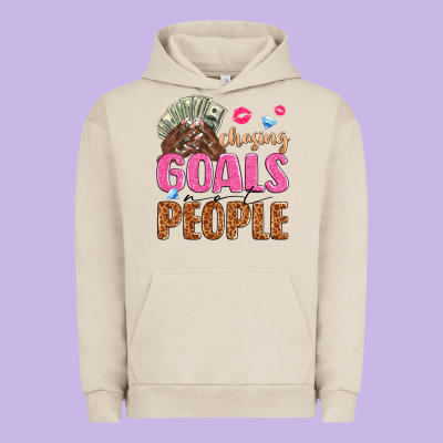 Urban Hoodie chasing goals not people