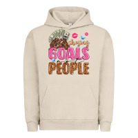Pigment French Oak chasing goals not people Urban Hoodie - texasbilliewilder