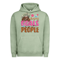 Pigment Oil Green chasing goals not people Urban Hoodie - texasbilliewilder
