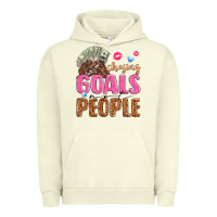 Pigment Pistachio chasing goals not people Urban Hoodie - texasbilliewilder