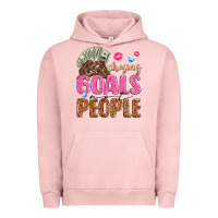 Pigment Salmon chasing goals not people Urban Hoodie - texasbilliewilder