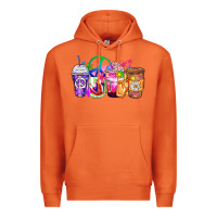 Carrot hippie coffee cups Premium Hoodie - Zillion Design Studio