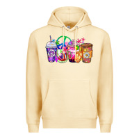 Pina Colada hippie coffee cups Premium Hoodie - Zillion Design Studio
