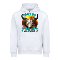 White cant be tamed Urban Hoodie - texasbilliewilder