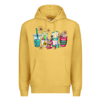 Antique Gold science teacher coffee cups Premium Hoodie - AdoDesignShop