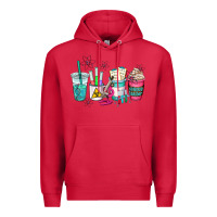 Cardinal science teacher coffee cups Premium Hoodie - AdoDesignShop