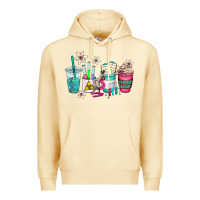 Pina Colada science teacher coffee cups Premium Hoodie - AdoDesignShop