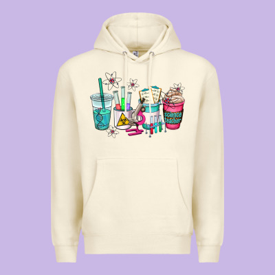 Science Teacher Coffee Cups Premium Hoodie Designed By Adodesignshop