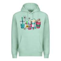 Seafoam science teacher coffee cups Premium Hoodie - AdoDesignShop