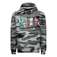 Slate Camo science teacher coffee cups Premium Hoodie - AdoDesignShop