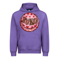 Tulip Western valentine's day xoxo round earrings Urban Hoodie - RanaPortraitStore