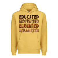 Antique Gold melanin educated motivated elevated melanated Premium Hoodie - texasbilliewilder