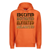 Carrot melanin educated motivated elevated melanated Premium Hoodie - texasbilliewilder