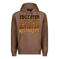 Chestnut melanin educated motivated elevated melanated Premium Hoodie - texasbilliewilder