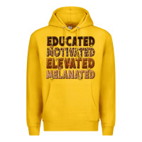 Lemon melanin educated motivated elevated melanated Premium Hoodie - texasbilliewilder