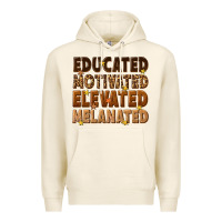 Tofu melanin educated motivated elevated melanated Premium Hoodie - texasbilliewilder