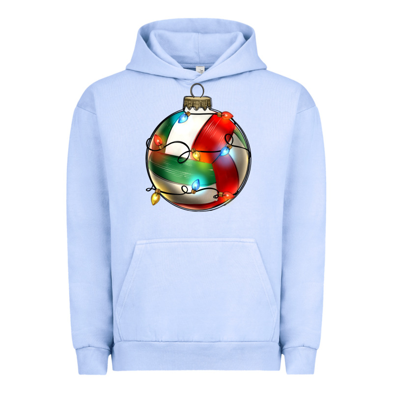 Christmas  Volleyball Urban Hoodie by Zillion Design Studio | Teevron