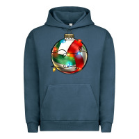 Pigment Midnight Navy christmas  volleyball Urban Hoodie - Zillion Design Studio