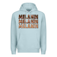 Blue Mist melanin melanin melanin Premium Hoodie - texasbilliewilder