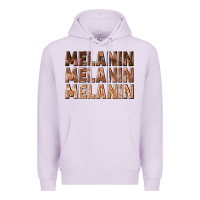 Lilac melanin melanin melanin Premium Hoodie - texasbilliewilder