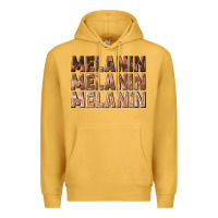Mustard melanin melanin melanin Premium Hoodie - texasbilliewilder
