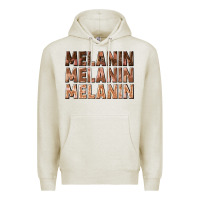 Oatmeal Heather melanin melanin melanin Premium Hoodie - texasbilliewilder