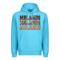 Ocean Blue melanin melanin melanin Premium Hoodie - texasbilliewilder