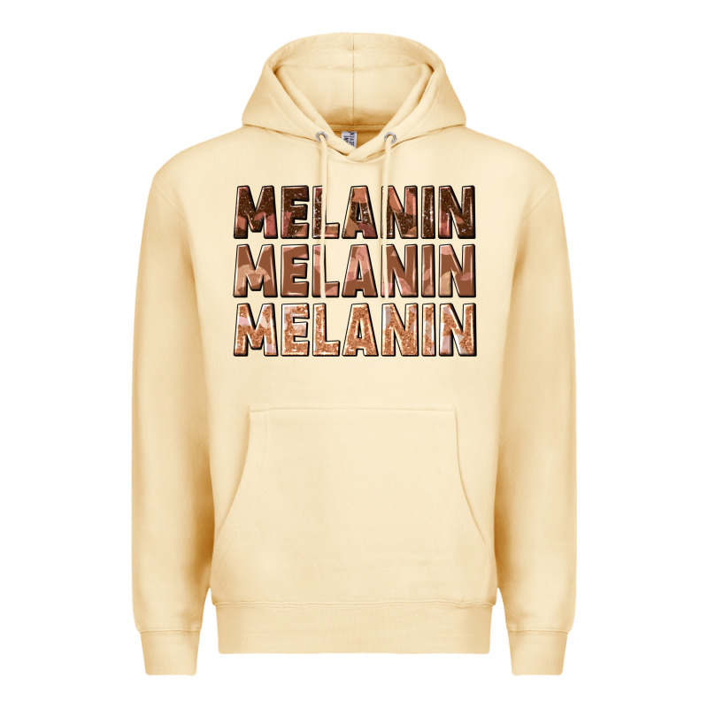 Melanin Melanin Melanin Premium Hoodie by texasbilliewilder | Teevron