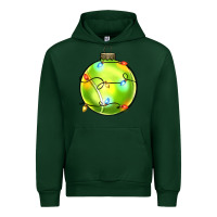 Forest Green christmas  tennis Urban Hoodie - Zillion Design Studio
