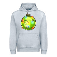 Heather Grey christmas  tennis Urban Hoodie - Zillion Design Studio