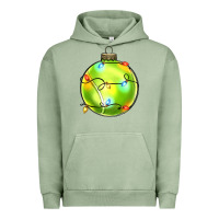 Pigment Oil Green christmas  tennis Urban Hoodie - Zillion Design Studio