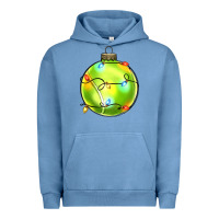 Pigment Pebble Blue christmas  tennis Urban Hoodie - Zillion Design Studio
