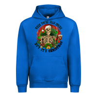 Cobalt When you're dead inside but it's christmas Urban Hoodie - RanaPortraitStore